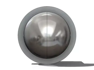 Nipple PB107PB1021B THK 3D model