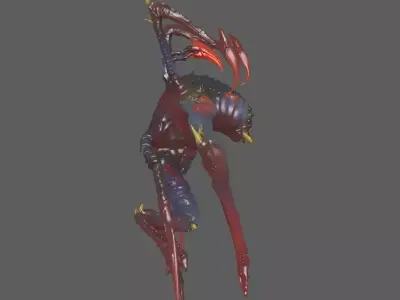 Creature 3D model 14