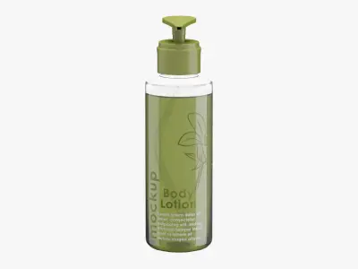 Body Lotion 5 3D model