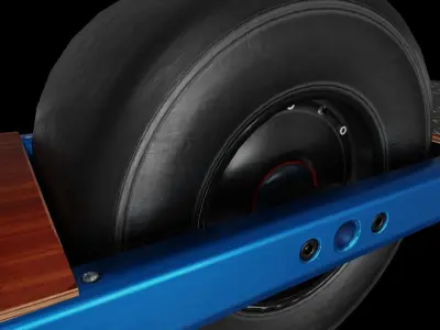 One Wheel XR Low-poly 3D model