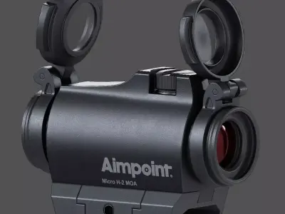 AIMPOINT Micor H-2 MOA Low-poly 3D model