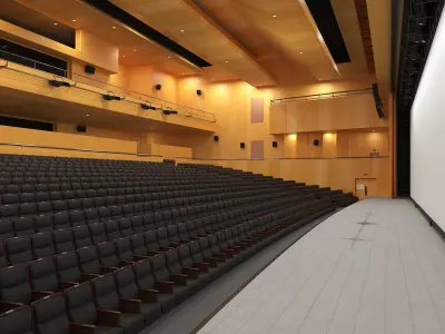Big Conference Hall 3D model