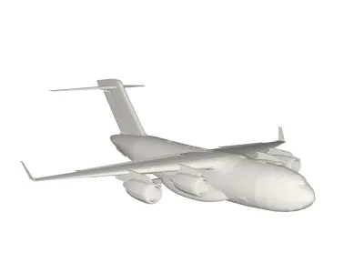 Military Plane concept 3D model
