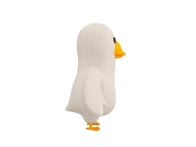 Character067 Goose 3D model