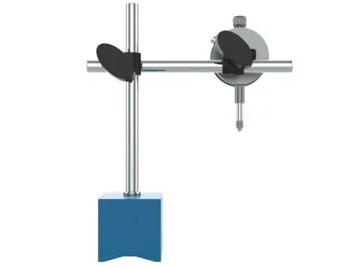 Dial Indicator With Magnetic Base 3D model