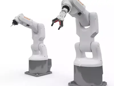 Kuka Robots and Arms 3D Model Pack