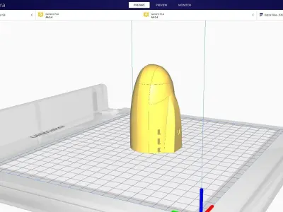 Submarine 3D model 3D print model