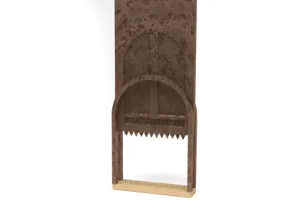 Jabbas Palace Door 1-18 Scale Kenner Hasbro 3D print model