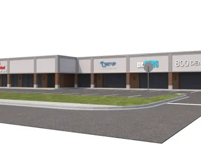 Retail-174 Retail Store 3D model