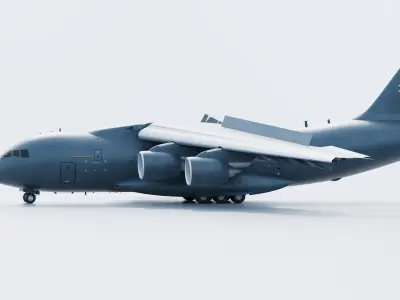 Y20 Aircraft 3D model