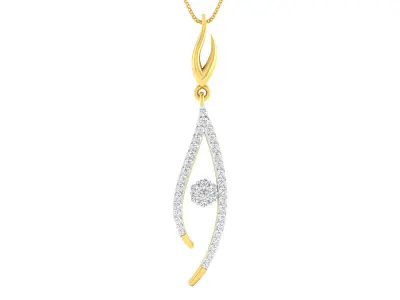 eye of the angle design earring pendent set 3D print model