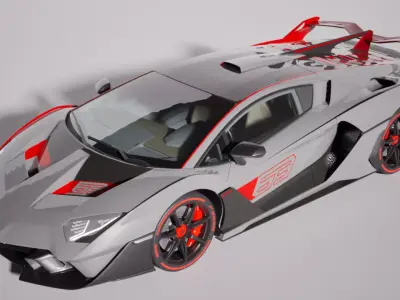 ArchViz Car Assets P20 - Unreal Engine 5 3D model