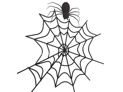 Spider Web 3D model purchase