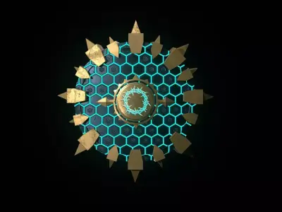 Thorn Breaker Low-poly 3D model