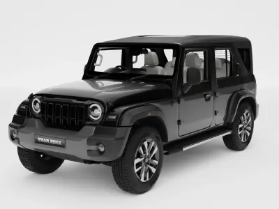 Mahindra Thar ROXX 3D Model 3D model