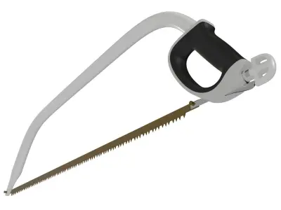 Bowsaw saw 3D model