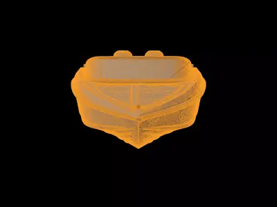 High-Speed Boat 3D Print Model 3D print model