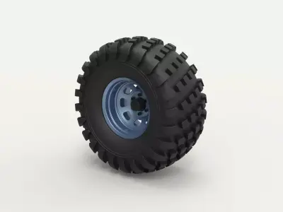 Offroad wheel 22 3D model