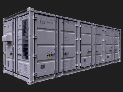 Solar Cell Thermal Energy Storage System 3D model by iucc92
