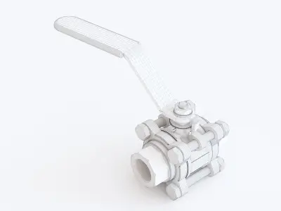 Valve 12 3D model