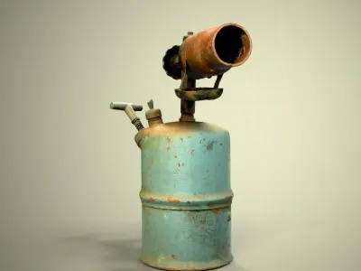 Old Blowtorch 3D model