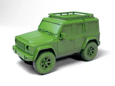 4x4 Car 2 3D print model