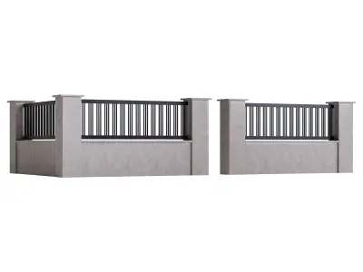  Fencing 54 3D model