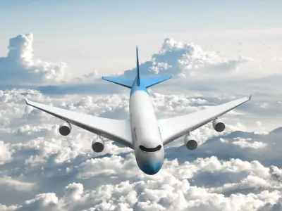 Boeing 747-400 3D print model
