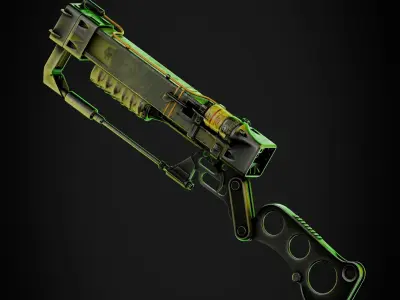 Fallout 4 LaserGun for Cosplay 3D print model