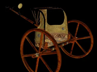 King Tut Chariot  3D model from CGTrader