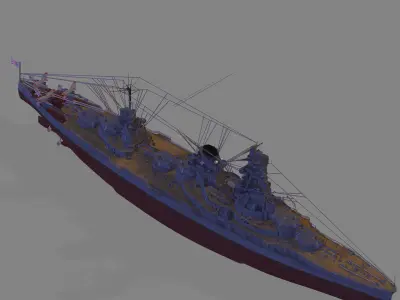 IJN Ise 3D model
