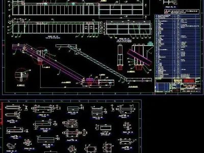 Nace twin shaft vibration screen 3D model