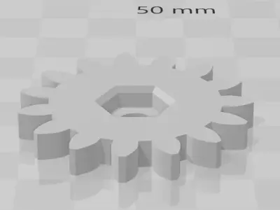 Turntable gears Free 3D print model