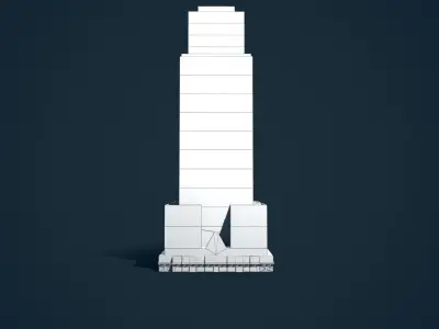 Low poly build free Free low-poly 3D model