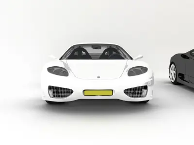 commercial design car03 3D model