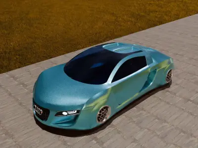 Audi -RSQ-Concept  3D model