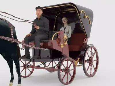 Phaeton Tour 3D model