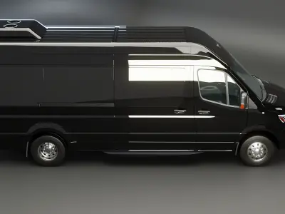 Mercedes Sprinter Long Bus US Spec 3D model