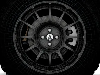 Ariel Nomad 2023 wheel 3D model