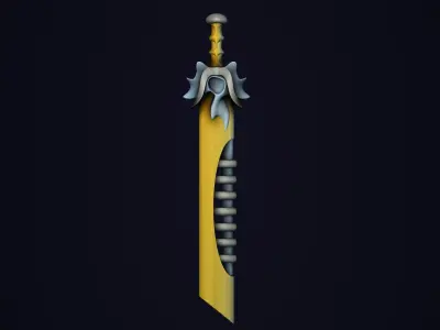 3D Models Sword full pack Low-poly 3D model