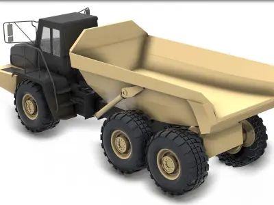Heavy equipment - Vehicle 004 3D model
