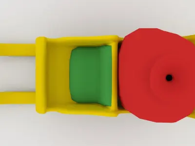 Sleigh 3D Model Free 3D model