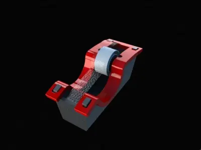 Tape Dispenser Free 3D model