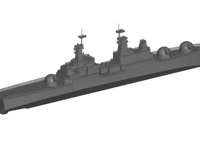 Navy Ship  3D model