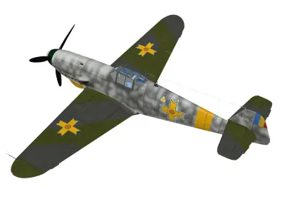 Messerschmitt Bf 109 G2 3D model