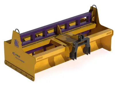 K-Tec Tricerabox 3-Point Hitch Box Blade 3D model