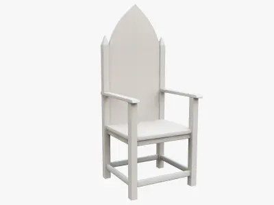 Medieval Rustic Low-poly 3D model