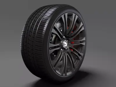 HSV Senator Signature Gen F2 wheel 2017 3D model