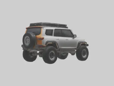 Compact Offroad SUV model 3D model