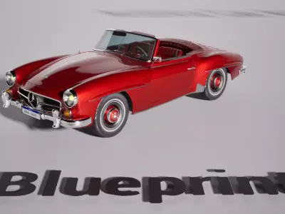 ArchViz Car Assets P01 - Unreal Engine 5 3D model